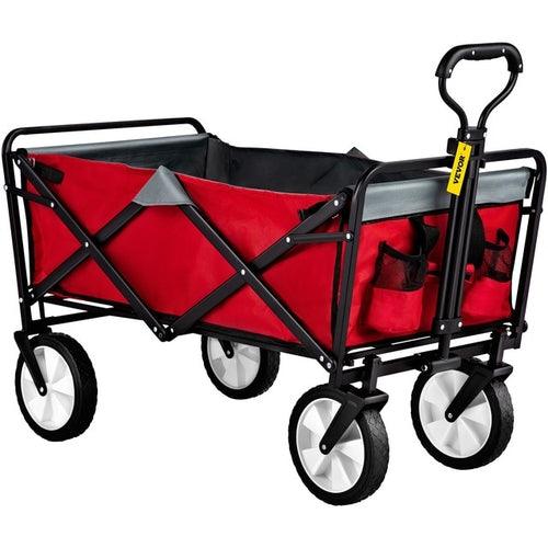 Trolley Folding Camping Wagon | Vevor Folding Wagon Cart | Folding - Sterilamo
