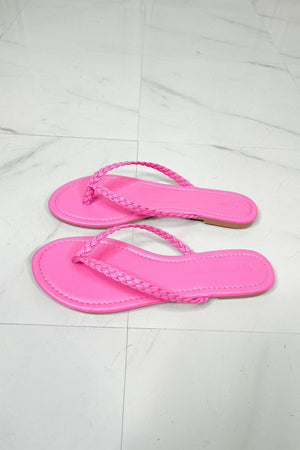 Waikiki Beach Braided Strap Flip Flop - Sterilamo